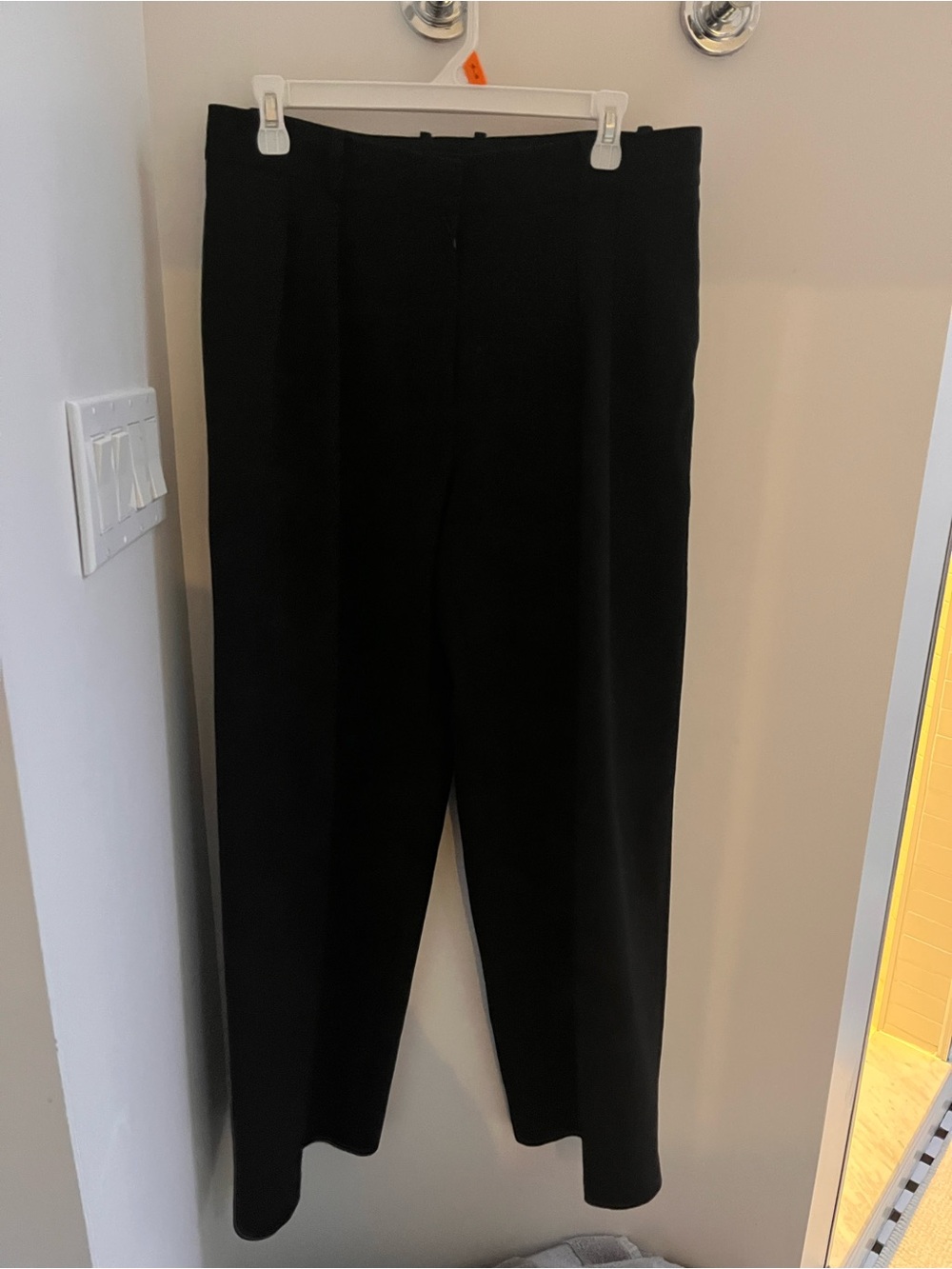 Babaton size 10 Black pleated Trousers - Picture 2 of 7